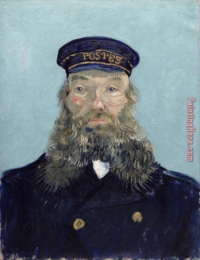 Vincent van Gogh Portrait of Postman Roulin